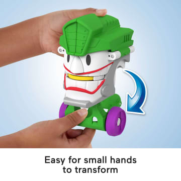 Fisher-Price Imaginext DC Super Friends Head Shifters The Joker & Laff Mobile