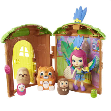 Набор игровой Enchantimals Домик-сюрприз Пикки Какаду