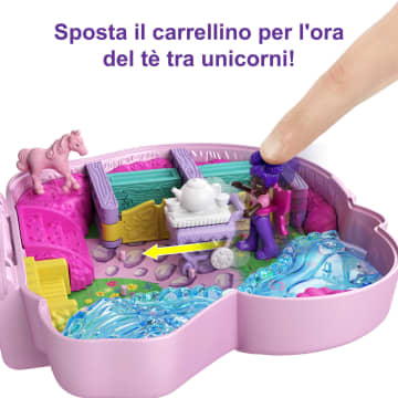 Polly Pocket Foresta Dell'Unicorno Cofanetto