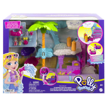 Polly Pocket™ Flamingo Araba Su Eğlencesi Seti