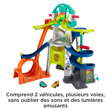 Fisher-Price – Little People – Circuit Avec Lanceur Et Loopings