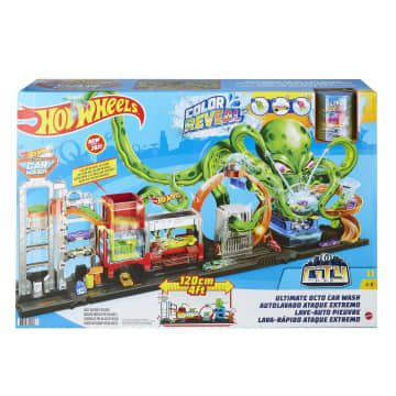 Набор игровой Hot Wheels Сити Невообразимая автомойка с осьминогом