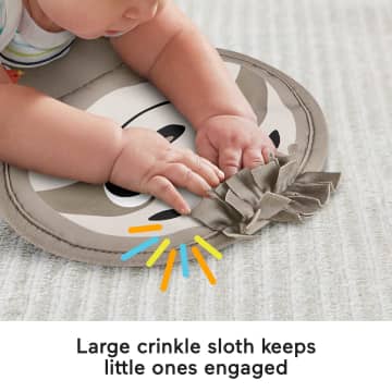 Fisher-Price Music & Vibe Sloth Tummy Wedge