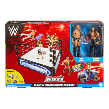 WWE Wrekkin Slam 'N Smackdown Playset