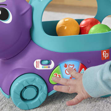 Fisher-Price Poppin’ Triceratops Interactive Ball Popper Pull Toy