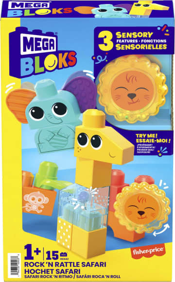 Mega Bloks Rock 'n Rattle Safari