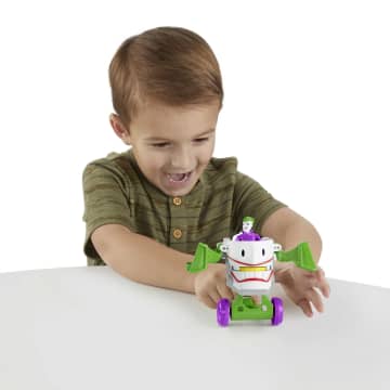 Imaginext Dc Super Friends Head Shifters Assortimento Set Con Personaggio E Veicolo