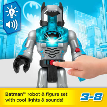 Imaginext DC Super Friends Batman Insider & Exo Suit - Defender Grey