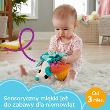 Fisher-Price® Kolorowy jeż Sensoryczna przytulanka