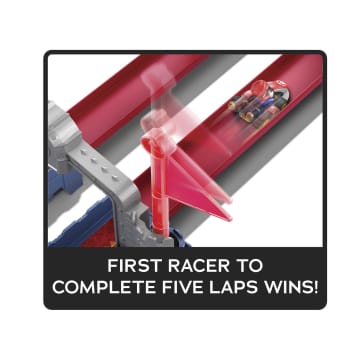 Hot Wheels Mario Kart Bowsers Castle Chaos Track Set - Image 3 of 7