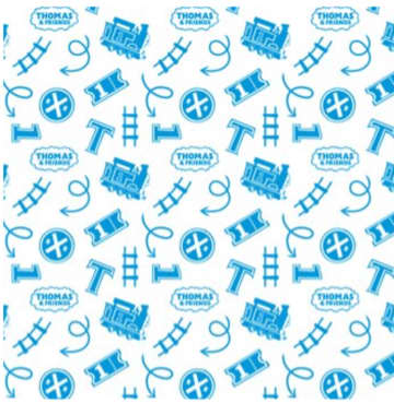 Thomas and Friends gift wrap