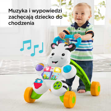 Fisher-Price® Interaktywny Chodzik Zebra