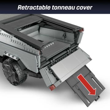MEGA Tesla Cybertruck Vehicle Collector Truck Construction Set - Image 4 of 7