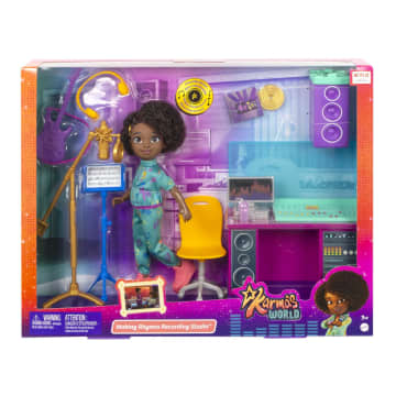 Karma's World Makin' Rhymes Recording Studio Playset