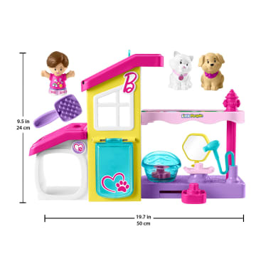 Barbie Little People Balneario De Mimos Para Mascotas