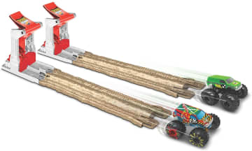 Набор Hot Wheels Монстр-трак Автотрек Двойное уничтожение