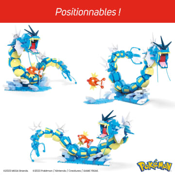 Mega Pokémon-Coffret Évolution Magicarpe-Jouet À Construire (411 Pcs)