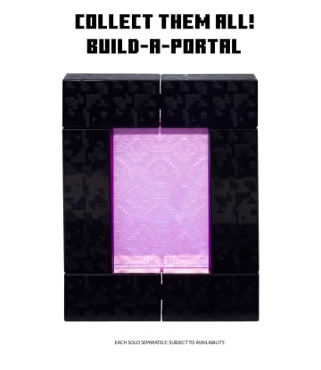 Minecraft Creeper With Build-A-Portal Figure