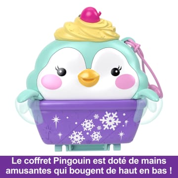 Polly Pocket - Coffret Manchot À La Neige - Mini-Figurines - 4 Ans Et + - Imagen 3 de 6