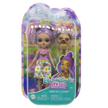 Enchantimals City Tails Hoofdstraat Penna Mopshond En Trusty Pop