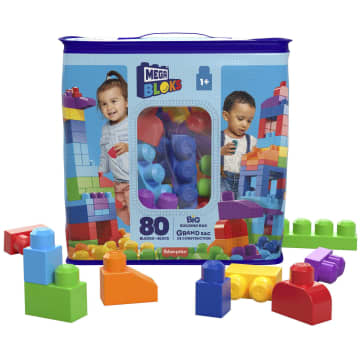 Mega Bloks – Grand Sac De Construction Avec 80 Briques
