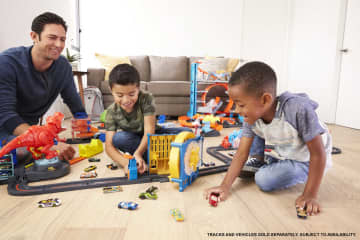 Hot Wheels T-Rex Rampage Playset