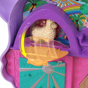 Polly Pocket Camp Adventure Llama Compact
