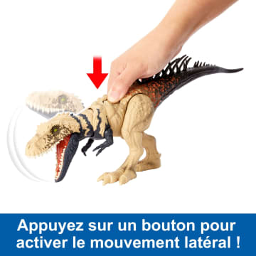 Jurassic World - Bistahieversor Mega Action - Figurine Dinosaure - 4 Ans Et +