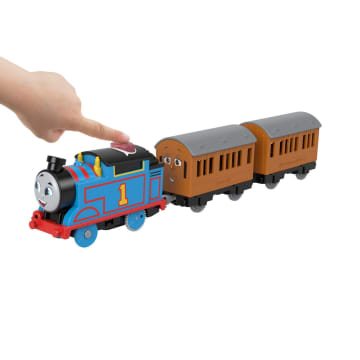 Thomas & Friends Talking Thomas Train with Annie & Clarabel Coaches
