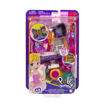 Polly Pocket Sparkle Stage Bow Compact