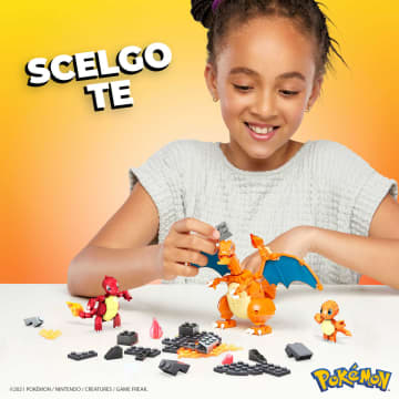 Mega Construx Pokémon Evoluzione Di Charmander