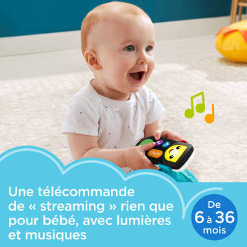 Fisher-Price - Rires & Éveil - Ma Première Télécommande Vf - Jouet D'Éveil - 6 Mois Et +