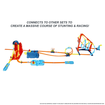 Hot Wheels Track Builder Unlimited Corkscrew Twist Kit