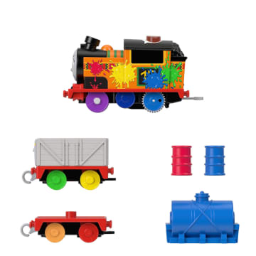 Thomas & Friends Motorized Talking Nia Train with Wobbly Cargo