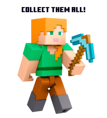 Minecraft Alex Build-A-Portal Figure