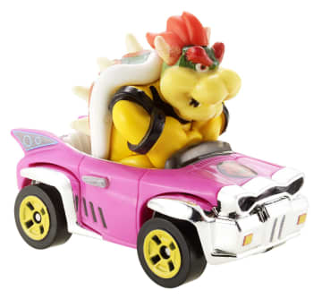 Hot Wheels Mario Kart Bowser, Badwagon Vehicle - Image 2 of 6