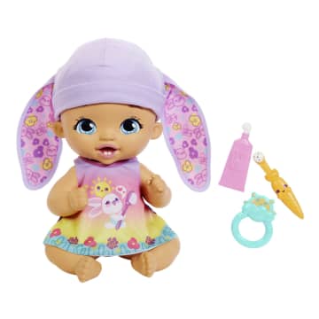 My Garden Baby™ Tavşan Bebeğimin Bakım Zamanı -  Mor Bereli Bebek