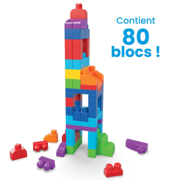 Mega Bloks – Grand Sac De Construction Avec 80 Briques