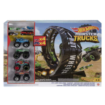Hot Wheels Monster Truck  Epic Loop Challenge Playset