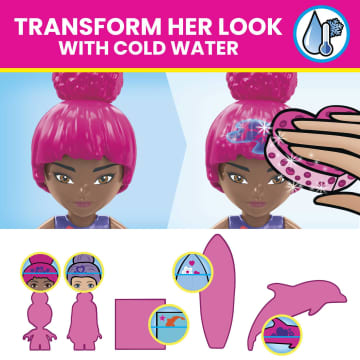 MEGA Barbie Color Reveal Dolphin Exploration