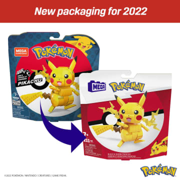 Mega Construx Pokemon Figuras medianas Pikachu