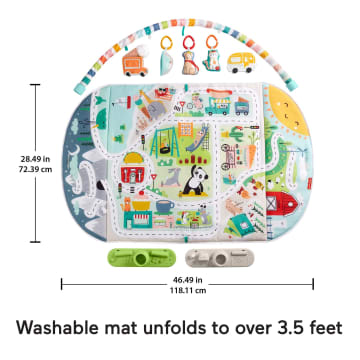 Fisher-Price Activity City Gym to Jumbo Play Mat