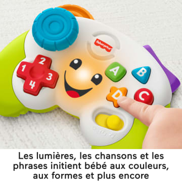 Fisher-Price - Manette De Jeu Et D'Apprentissage Version Française - Jouet D’Éveil - 6 Mois Et +