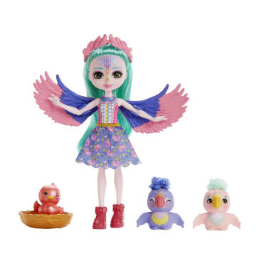 Enchantimals - Bêtes Citadines - Poupée Filia Et Famille Finch - Mini Poupée - 4 Ans Et +