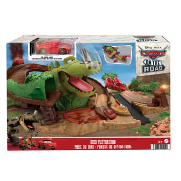 Disney And Pixar Cars On The Road Dino Playground Playset