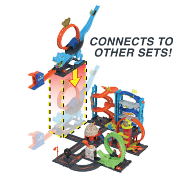 Hot Wheels City T-Rex Chomp Down Playset