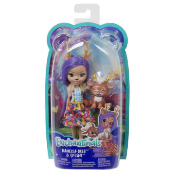 Enchantimals™ Ana Karekter Bebekler, Geyik Danessa Bebek ve Sprint