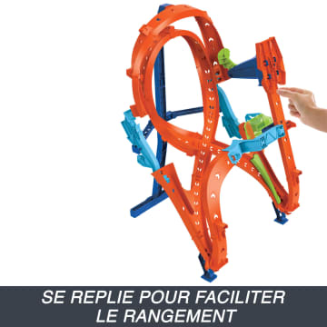 Hot Wheels - Cascade Grand Huit - Coffret 2 Pistes Et 1 Voiture - Petite Voiture - 3 Ans Et + - Image 7 of 8