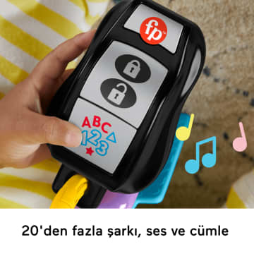Birden Fazla Dil Desteğine Sahip Müzikli Eğitici Fisher-Price Eğlen Ve Öğren Eğlenceli Aktivite Anahtarı - Image 4 of 6