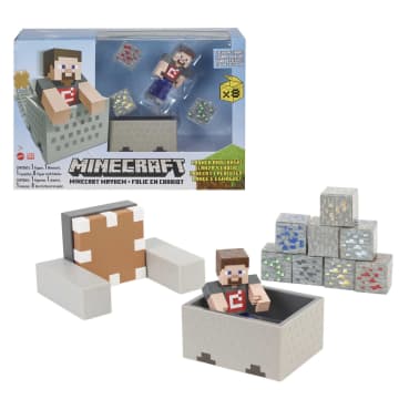 Minecraft Minecart Mayhem Playset